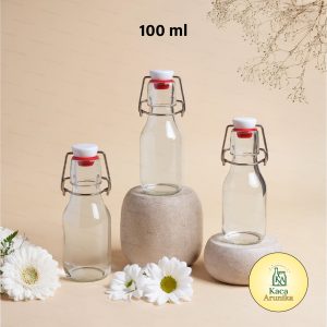 Botol Kaca Tutup Swing 100 ml