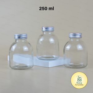 Botol Kaca Bulat 250 ml 350 ml