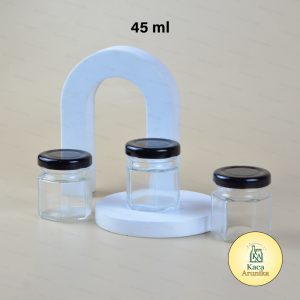 Toples Kaca Hexagon 45 ml