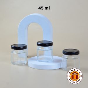 Toples Kaca Hexagon 45 ml