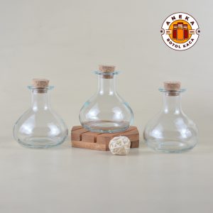 Botol Kaca Pear Tutup Gabus